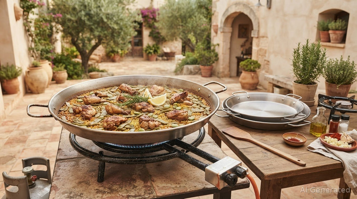 Choose the Right Paella Pan Size for Professional Use