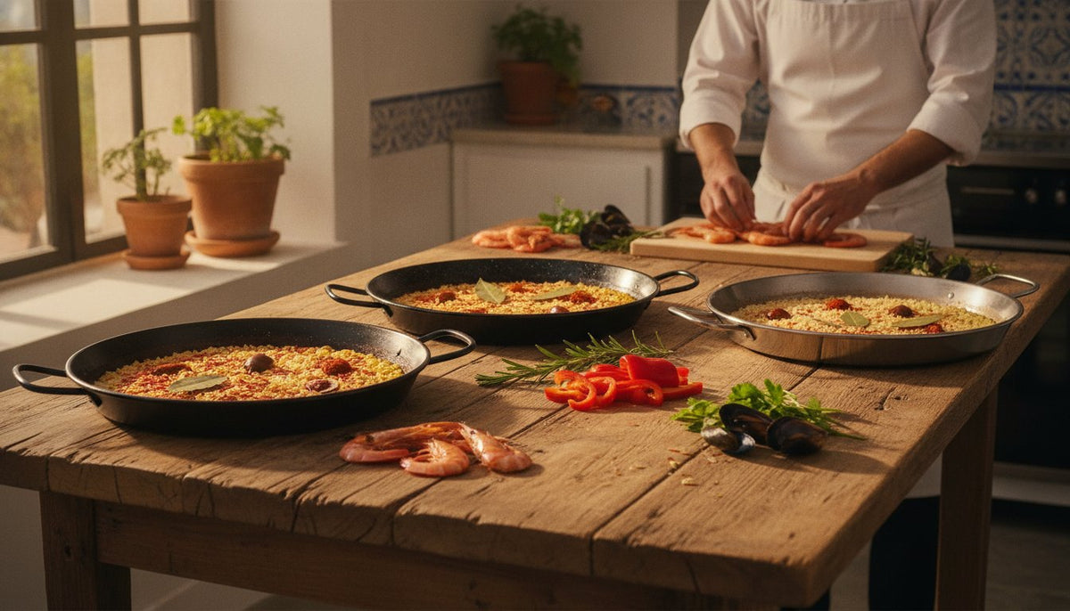 Choosing the Perfect Paella Cooking Pan: An Authentic Comparison Guide