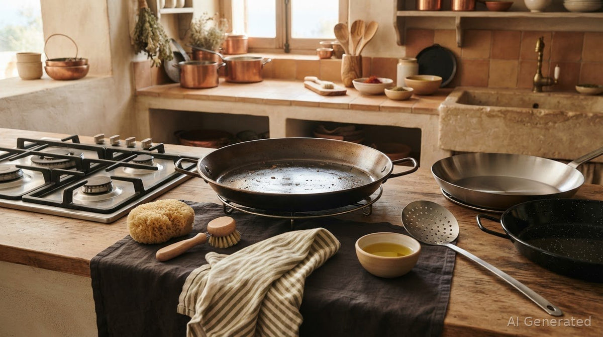 How to Clean and Care for Your Paella Pan and Utensils