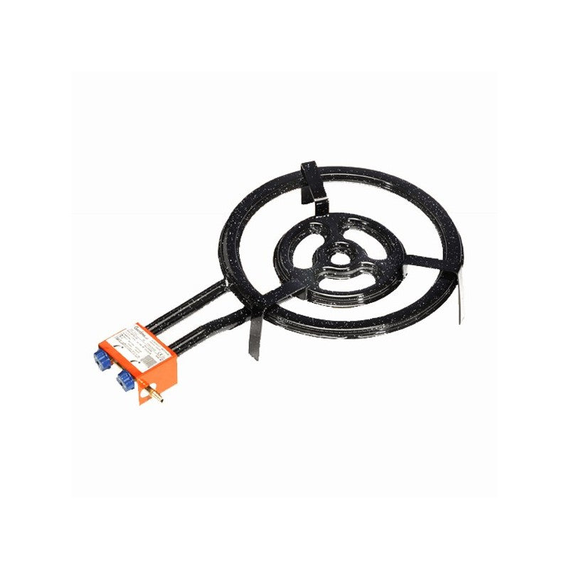 40cm Medium Paella Propane Gas Burner – Model 400 (Two Rings)
