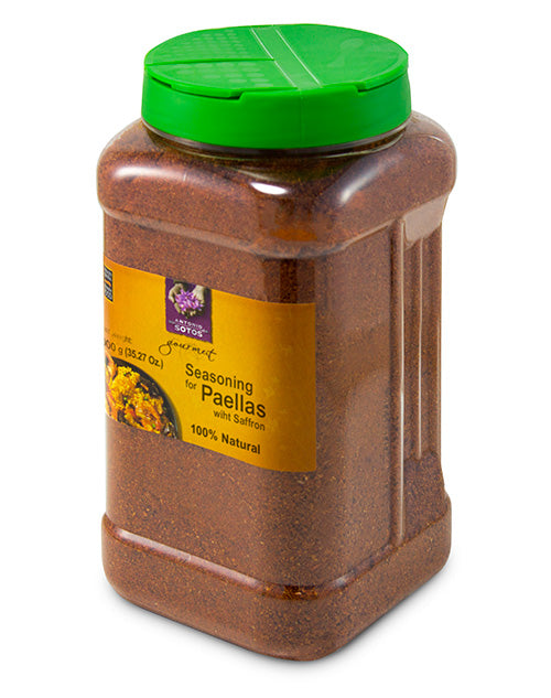 Natural Seasoning for Paella Gourmet – 1000 g – Plastic container